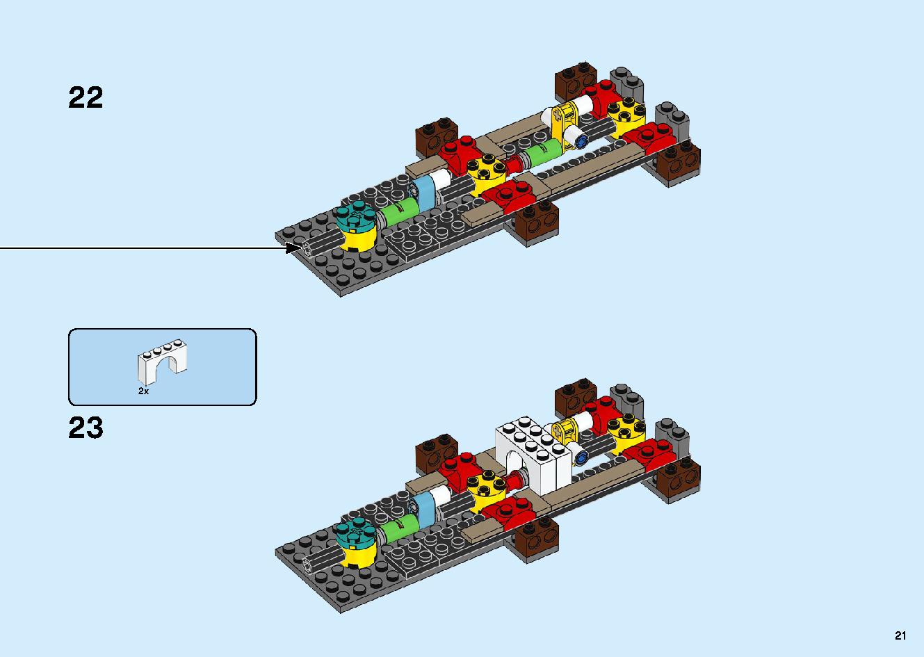 Land Bounty 70677 LEGO information LEGO instructions 21 page