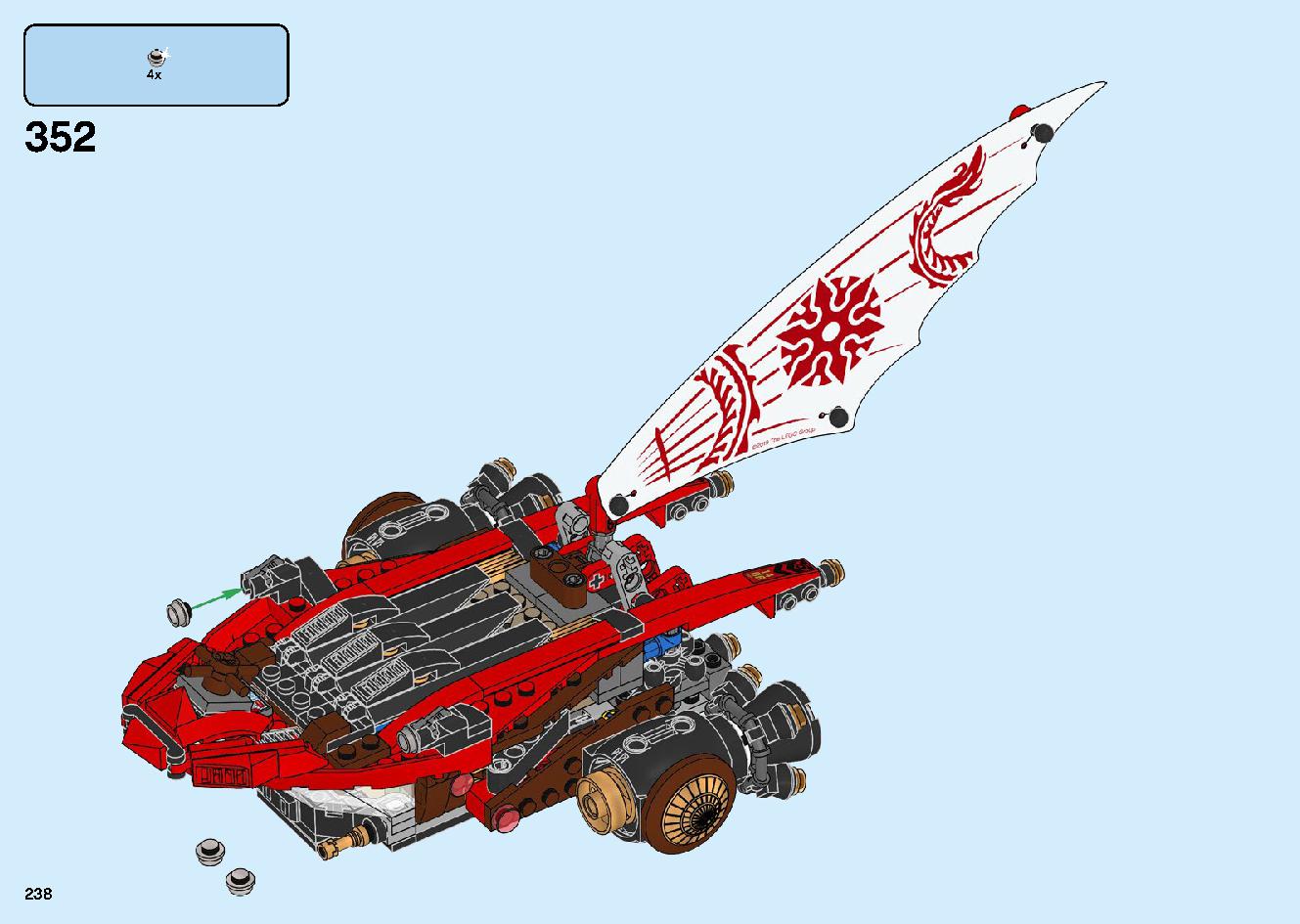 Land Bounty 70677 LEGO information LEGO instructions 238 page