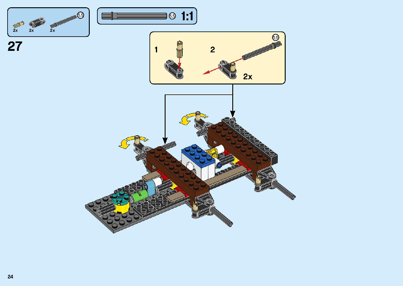 Land Bounty 70677 LEGO information LEGO instructions 24 page