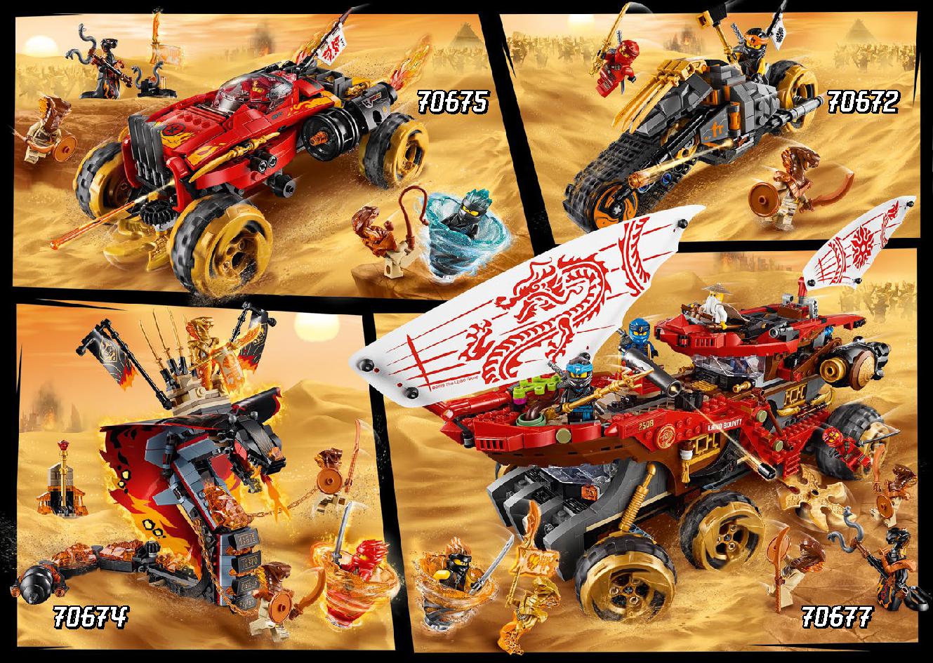 Land Bounty 70677 LEGO information LEGO instructions 246 page