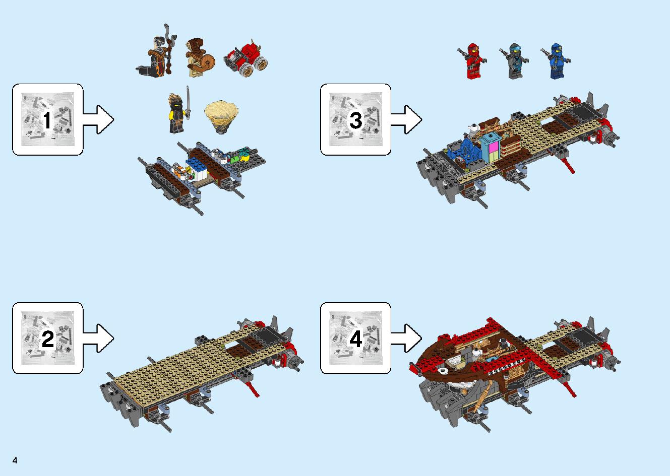 Land Bounty 70677 LEGO information LEGO instructions 4 page