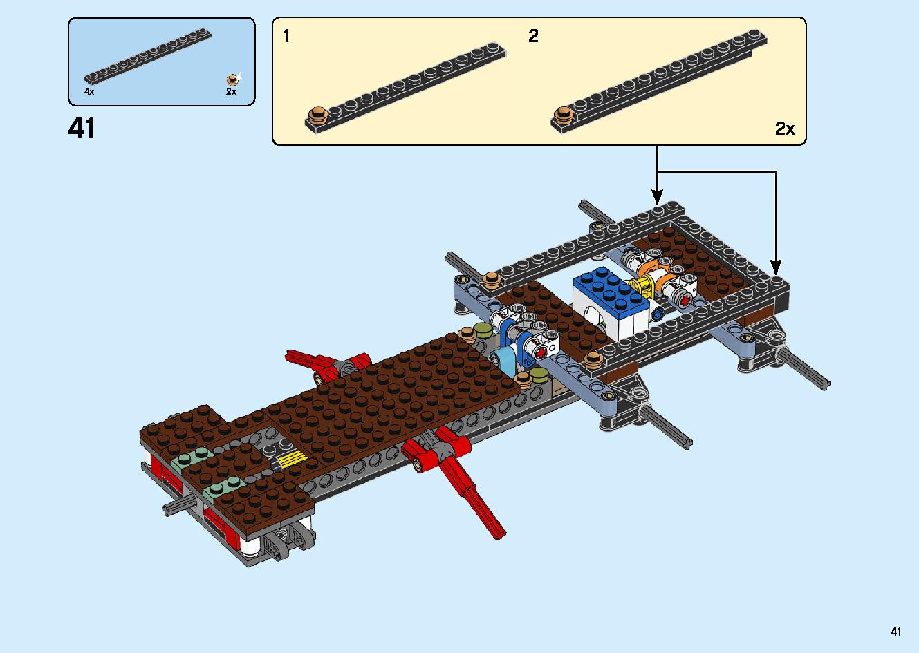 Land Bounty 70677 LEGO information LEGO instructions 41 page