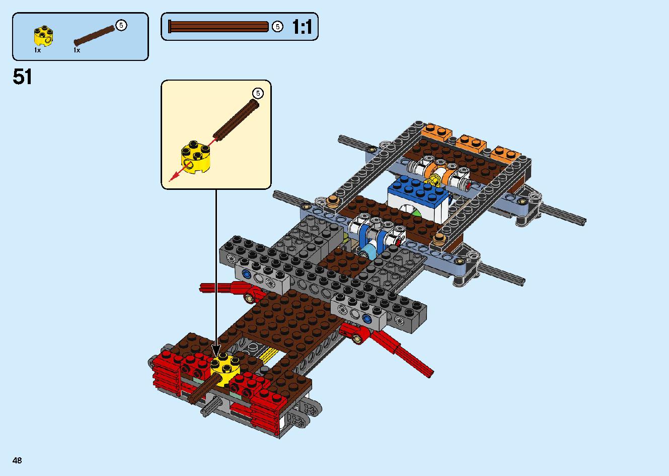 Land Bounty 70677 LEGO information LEGO instructions 48 page