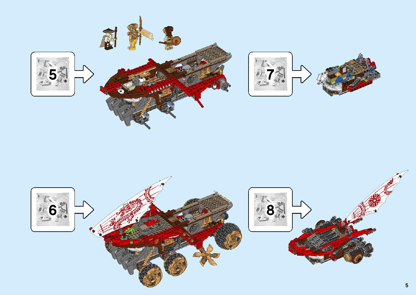 Land Bounty 70677 LEGO information LEGO instructions 5 page