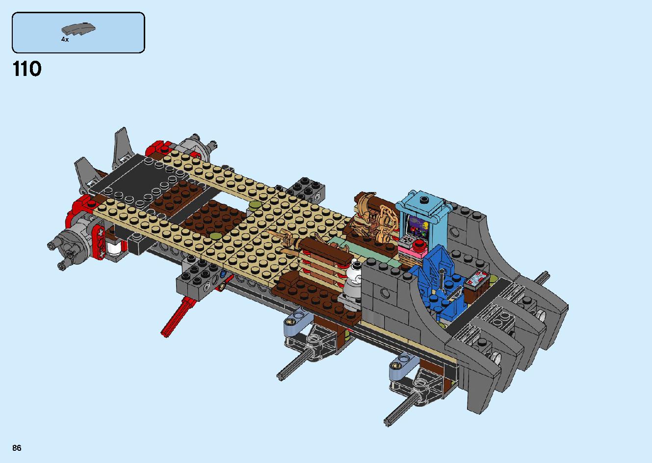 Land Bounty 70677 LEGO information LEGO instructions 86 page