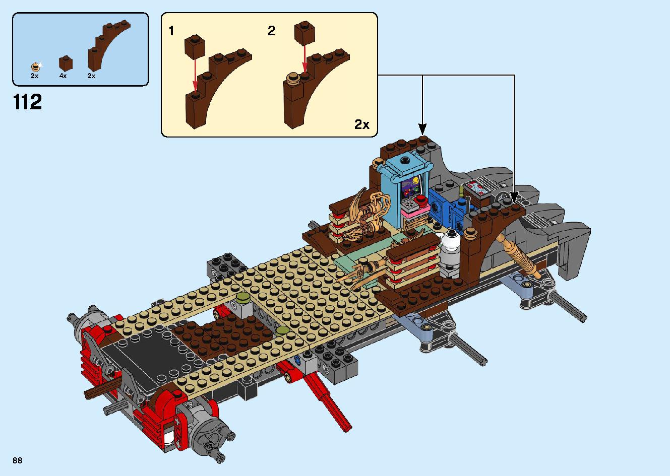 Land Bounty 70677 LEGO information LEGO instructions 88 page