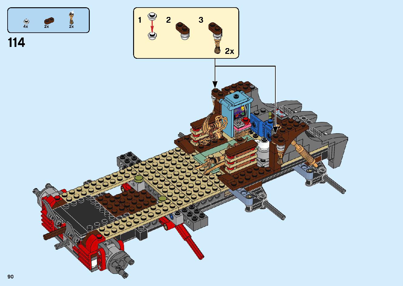 Land Bounty 70677 LEGO information LEGO instructions 90 page