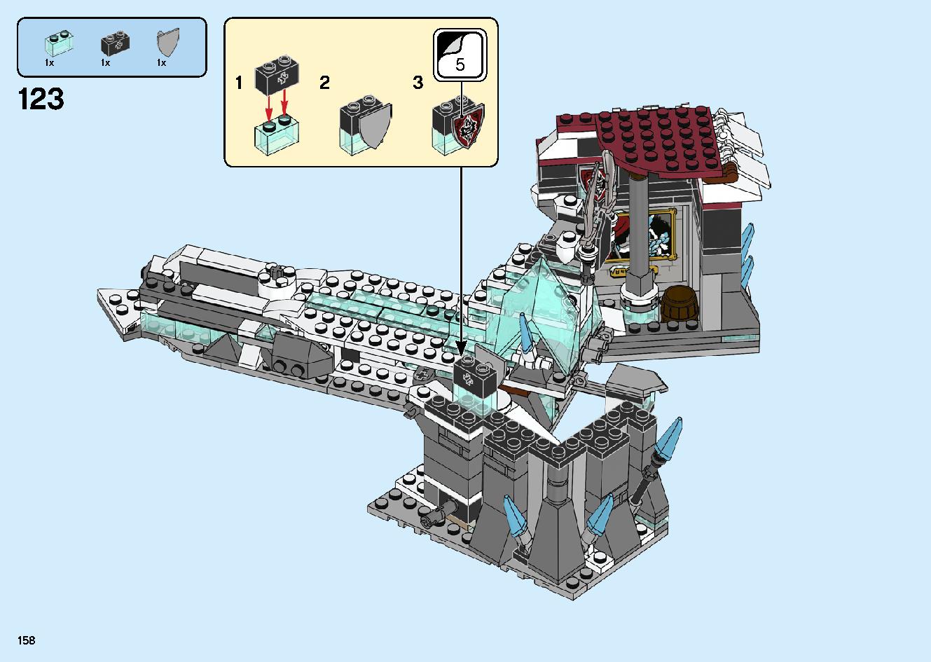 Castle of the Forsaken Emperor 70678 LEGO information LEGO instructions 158 page