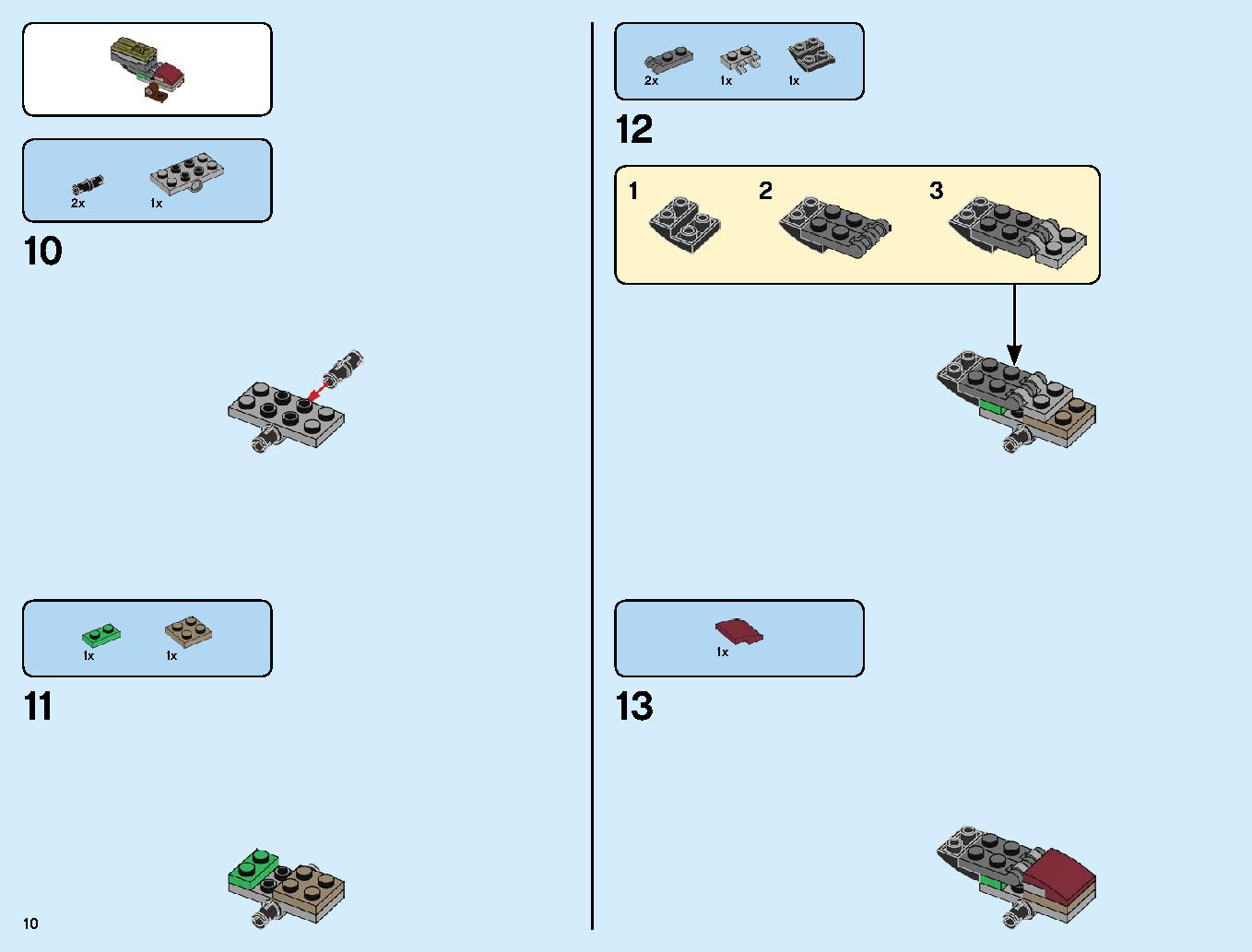 The Ultra Dragon 70679 LEGO information LEGO instructions 10 page