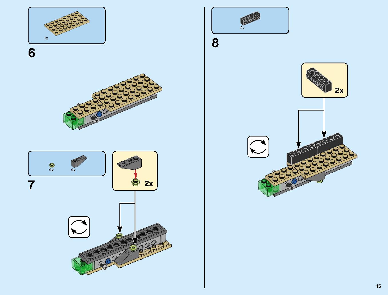 The Ultra Dragon 70679 LEGO information LEGO instructions 15 page