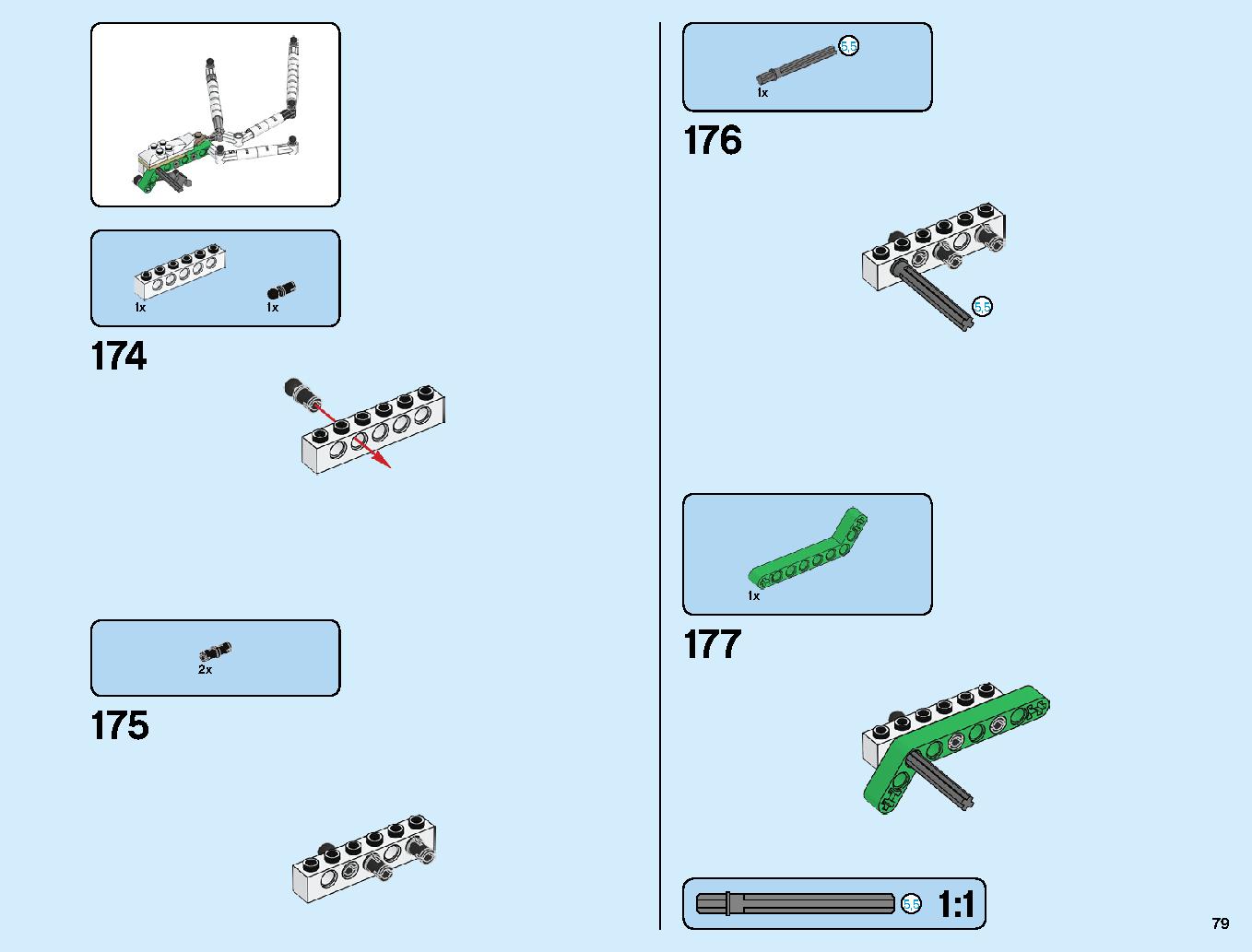 The Ultra Dragon 70679 LEGO information LEGO instructions 79 page