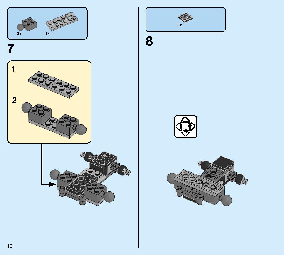 Thunder Raider 71699 LEGO information LEGO instructions 10 page