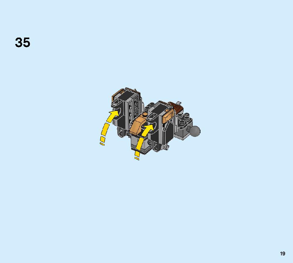 Thunder Raider 71699 LEGO information LEGO instructions 19 page