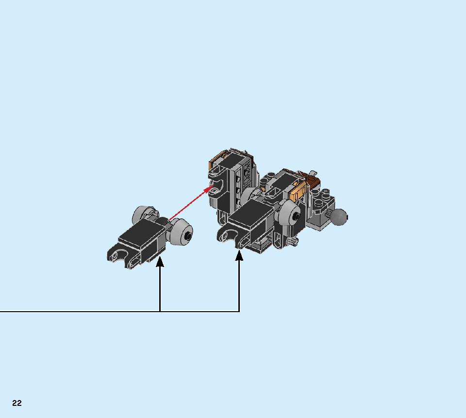 Thunder Raider 71699 LEGO information LEGO instructions 22 page