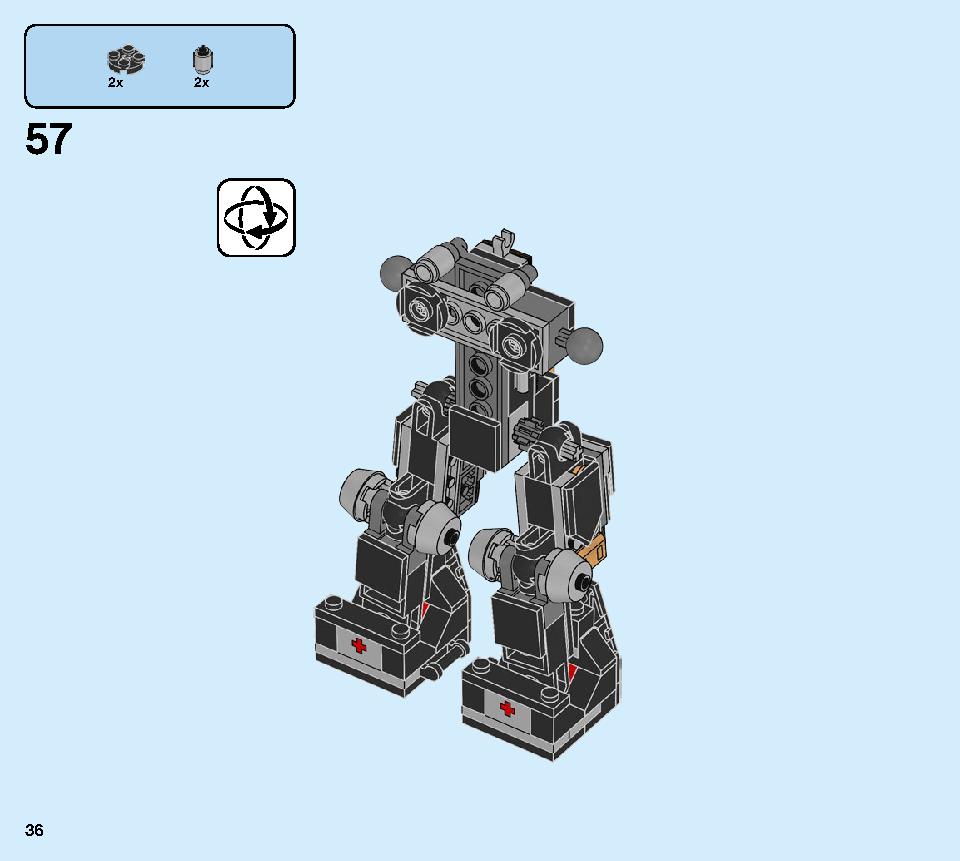 Thunder Raider 71699 LEGO information LEGO instructions 36 page