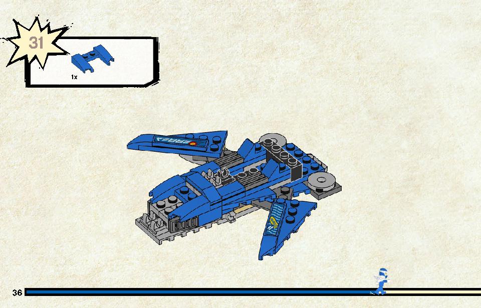 Jay and Lloyd's Velocity Racers 71709 LEGO information LEGO instructions 36 page