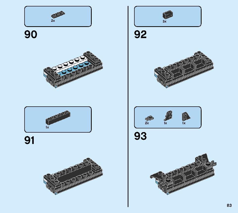 Ninja Tuner Car 71710 LEGO information LEGO instructions 83 page