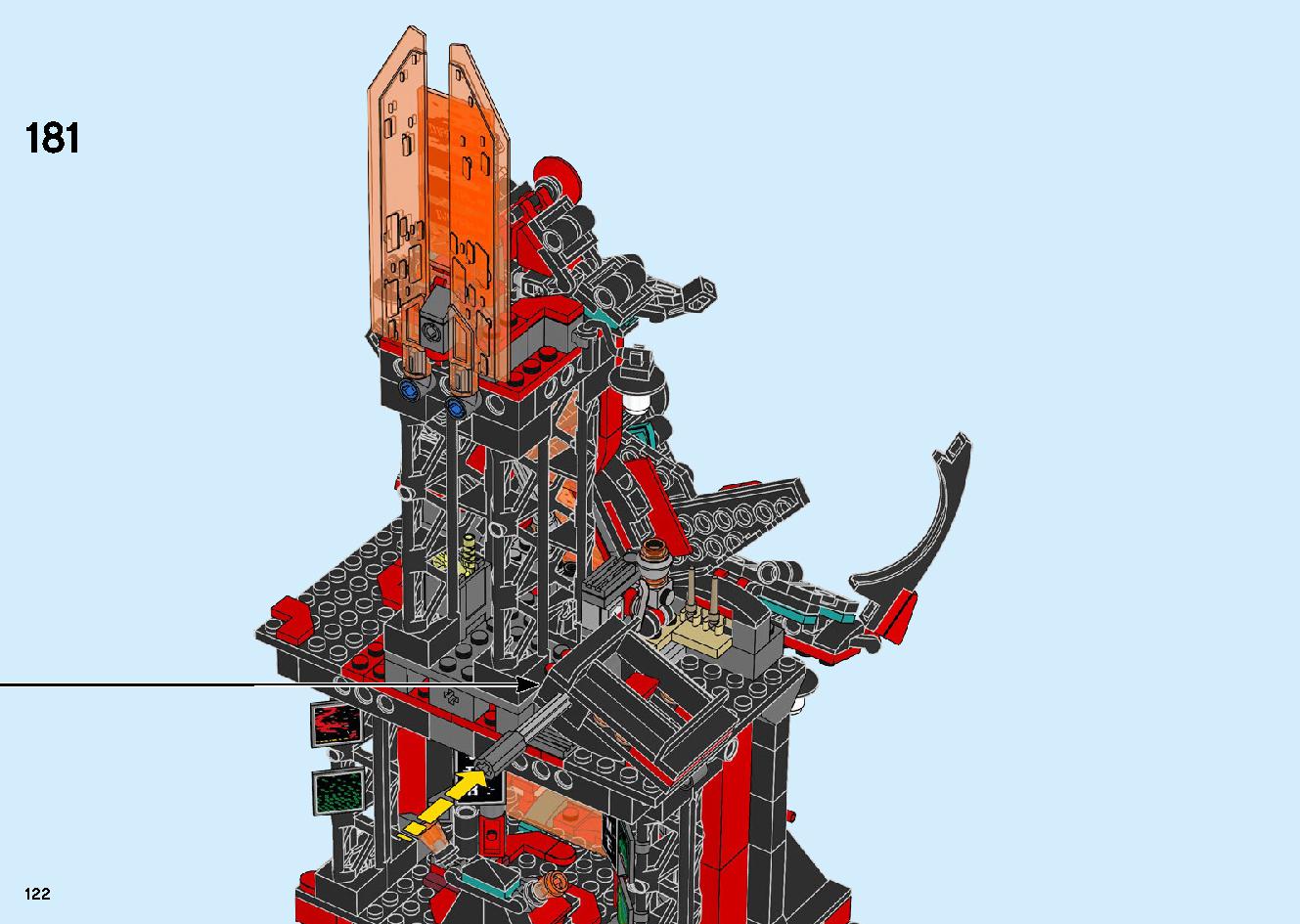 Empire Temple of Madness 71712 LEGO information LEGO instructions 122 page