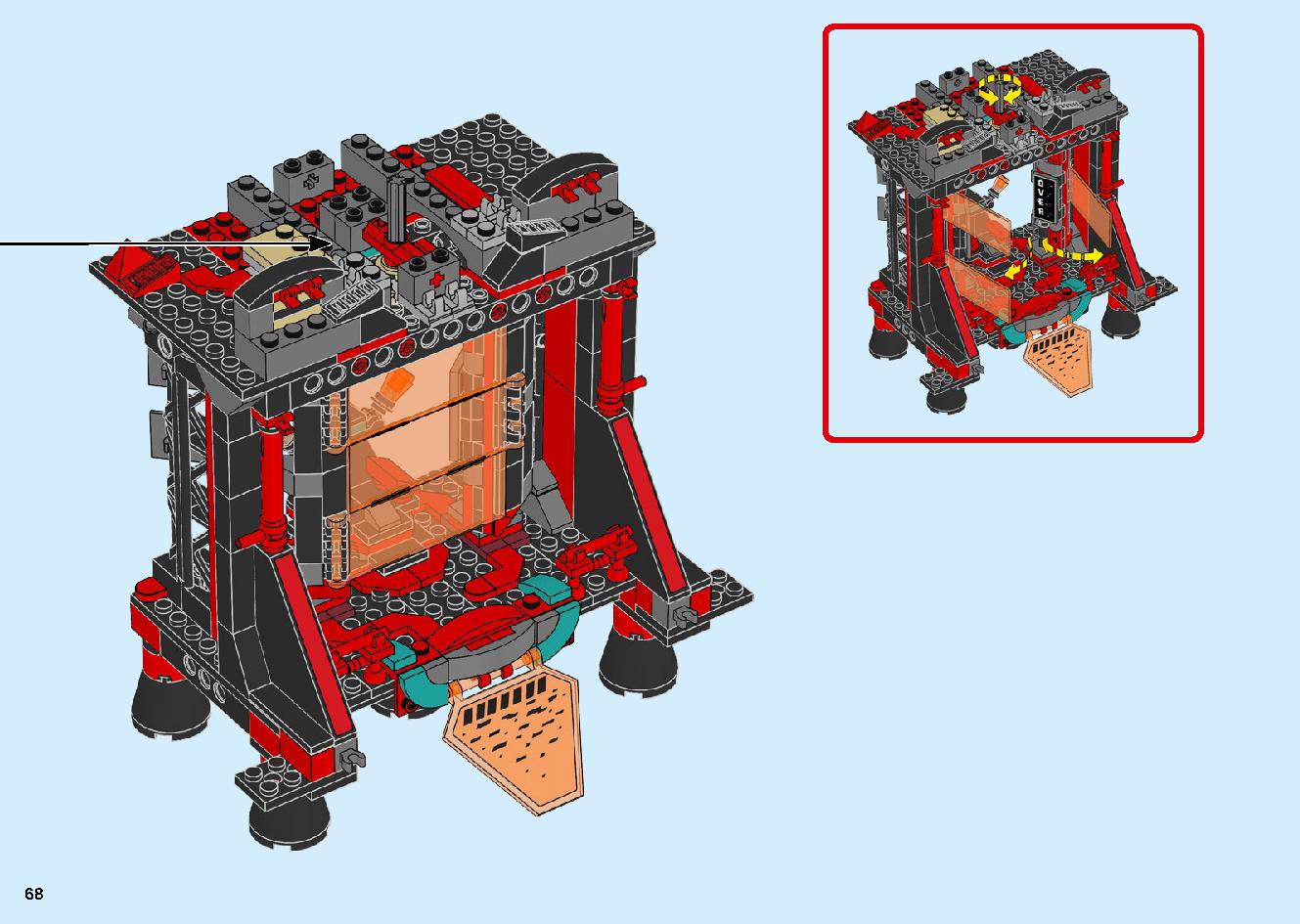 Empire Temple of Madness 71712 LEGO information LEGO instructions 68 page