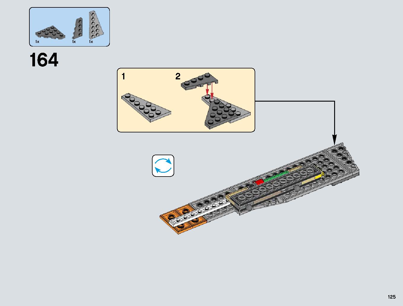 Snowspeeder 75144 LEGO information LEGO instructions 125 page