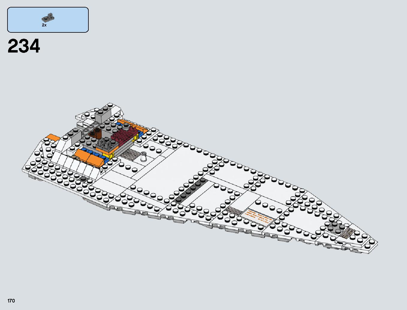 Snowspeeder 75144 LEGO information LEGO instructions 170 page