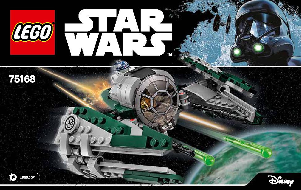 Yoda's Jedi Starfighter 75168 LEGO information LEGO instructions 1 page