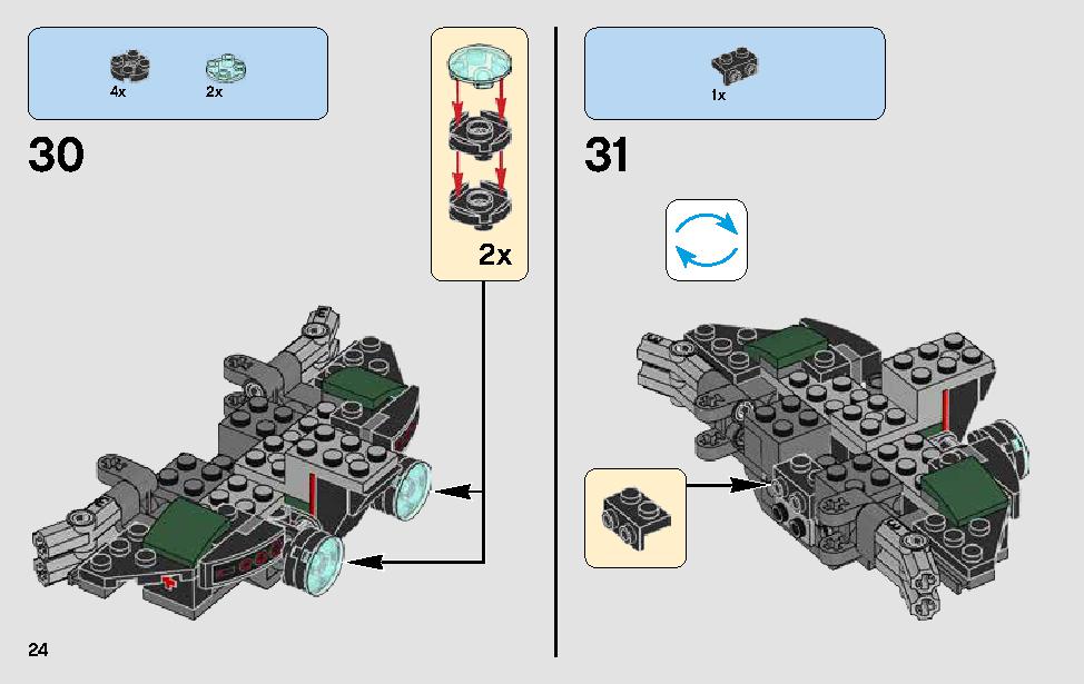Yoda's Jedi Starfighter 75168 LEGO information LEGO instructions 24 page
