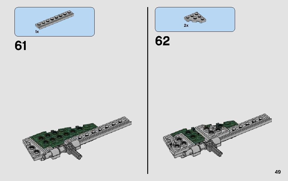 Yoda's Jedi Starfighter 75168 LEGO information LEGO instructions 49 page