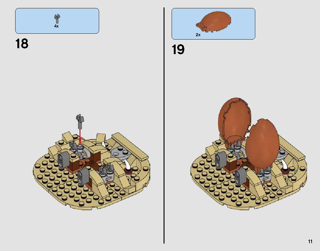 Desert Skiff Escape 75174 LEGO information LEGO instructions 11 page