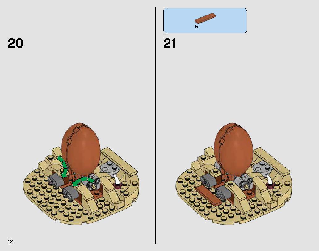 Desert Skiff Escape 75174 LEGO information LEGO instructions 12 page