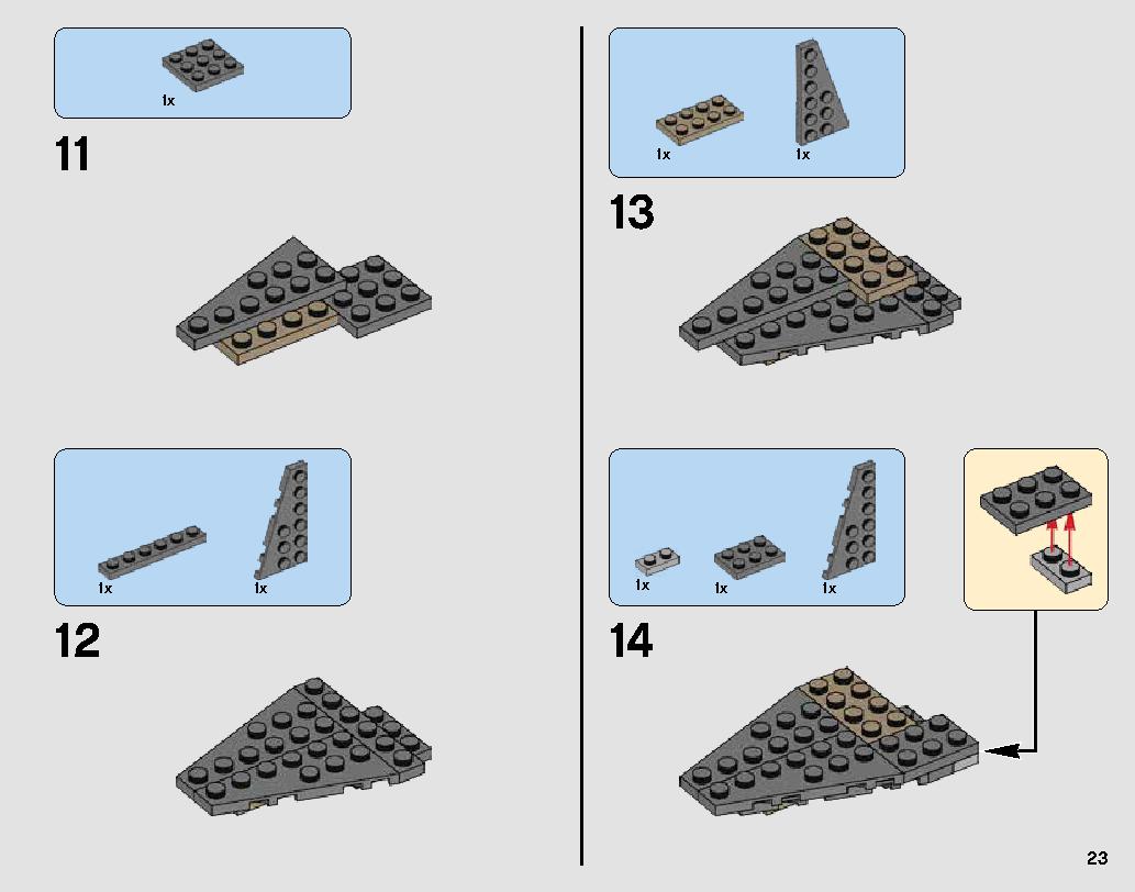 Desert Skiff Escape 75174 LEGO information LEGO instructions 23 page