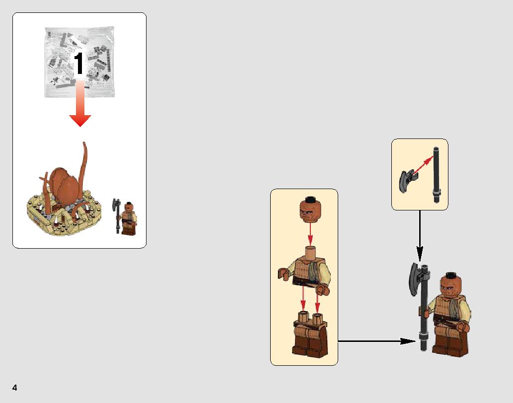 Lego desert sales skiff instructions