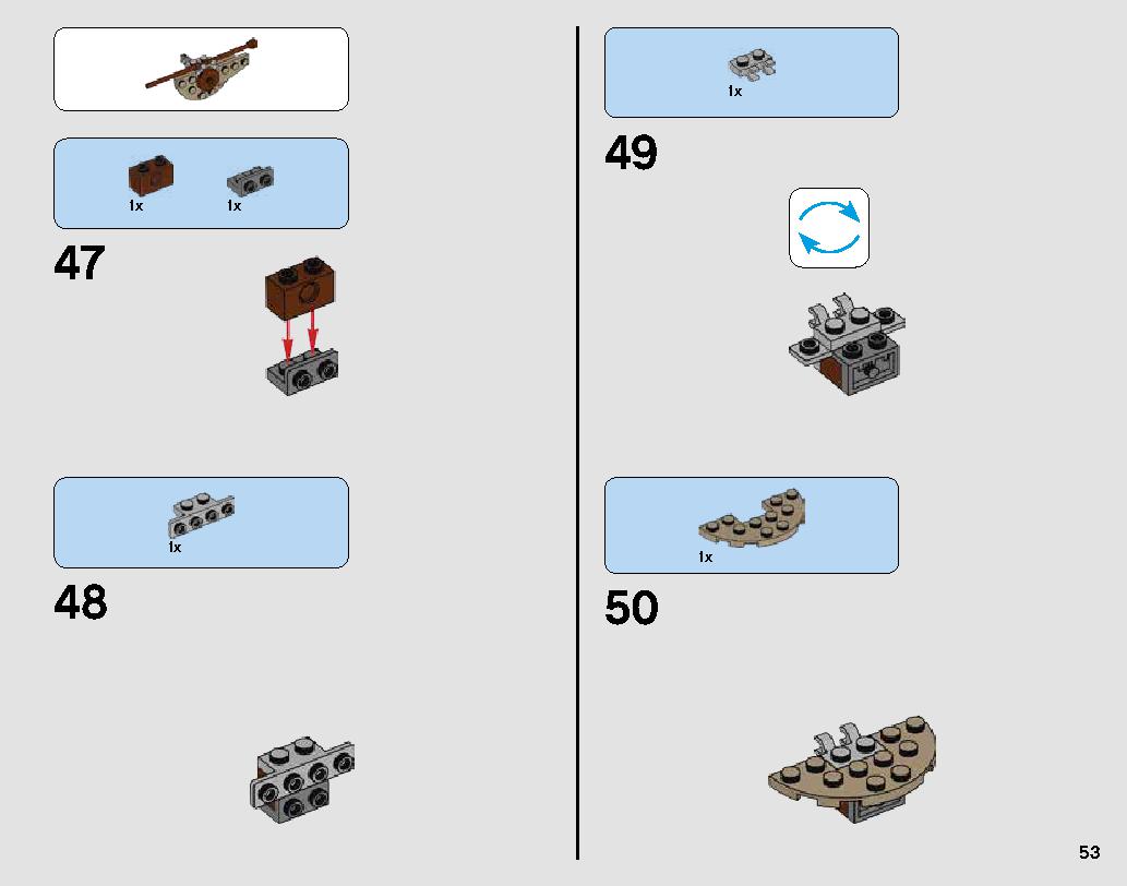 Desert Skiff Escape 75174 LEGO information LEGO instructions 53 page