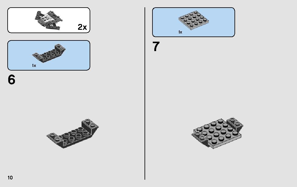 Darth Vader Transformation 75183 LEGO information LEGO instructions 10 page