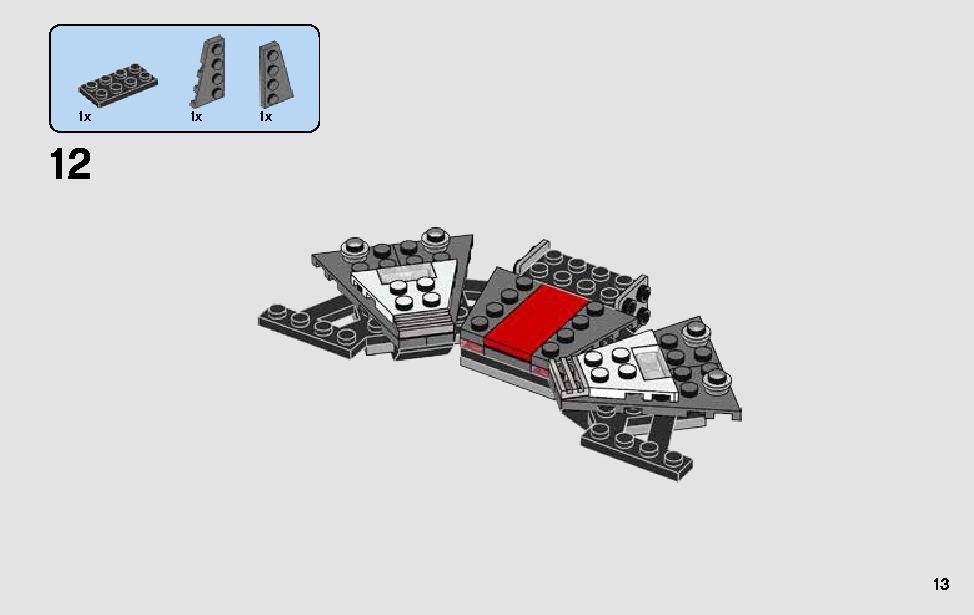 Darth Vader Transformation 75183 LEGO information LEGO instructions 13 page