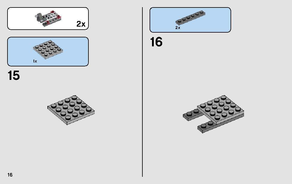 Darth Vader Transformation 75183 LEGO information LEGO instructions 16 page