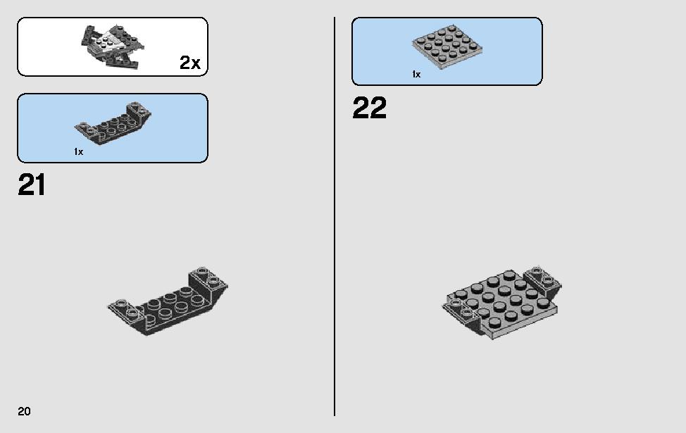 Darth Vader Transformation 75183 LEGO information LEGO instructions 20 page