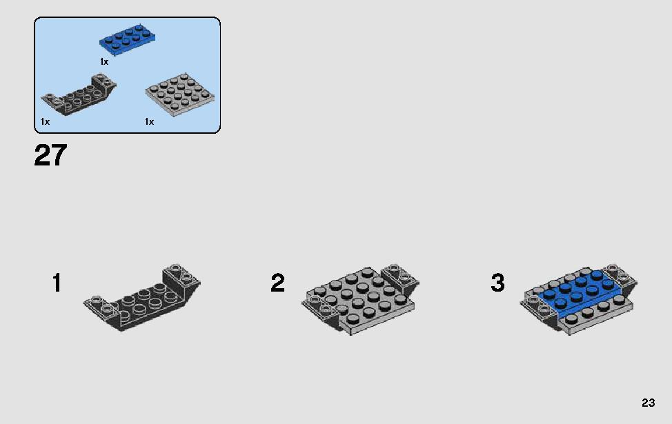 Darth Vader Transformation 75183 LEGO information LEGO instructions 23 page