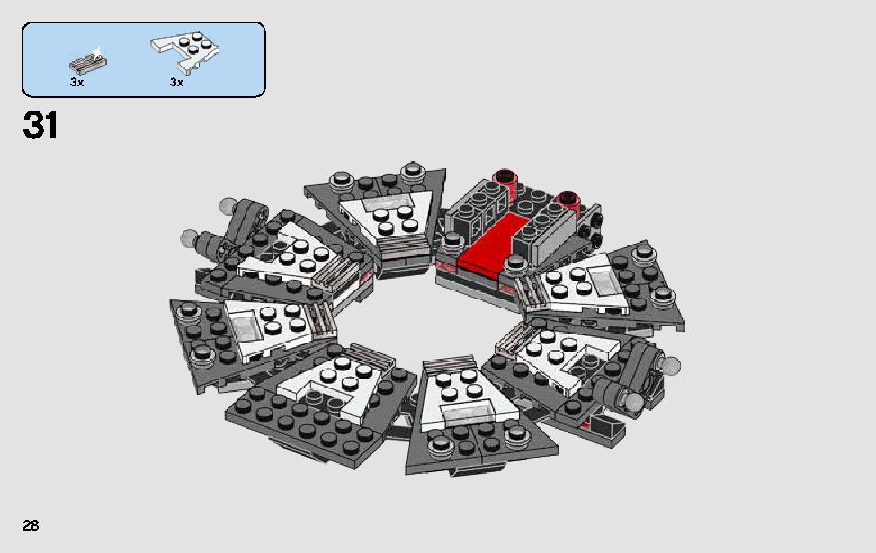 Darth Vader Transformation 75183 LEGO information LEGO instructions 28 page