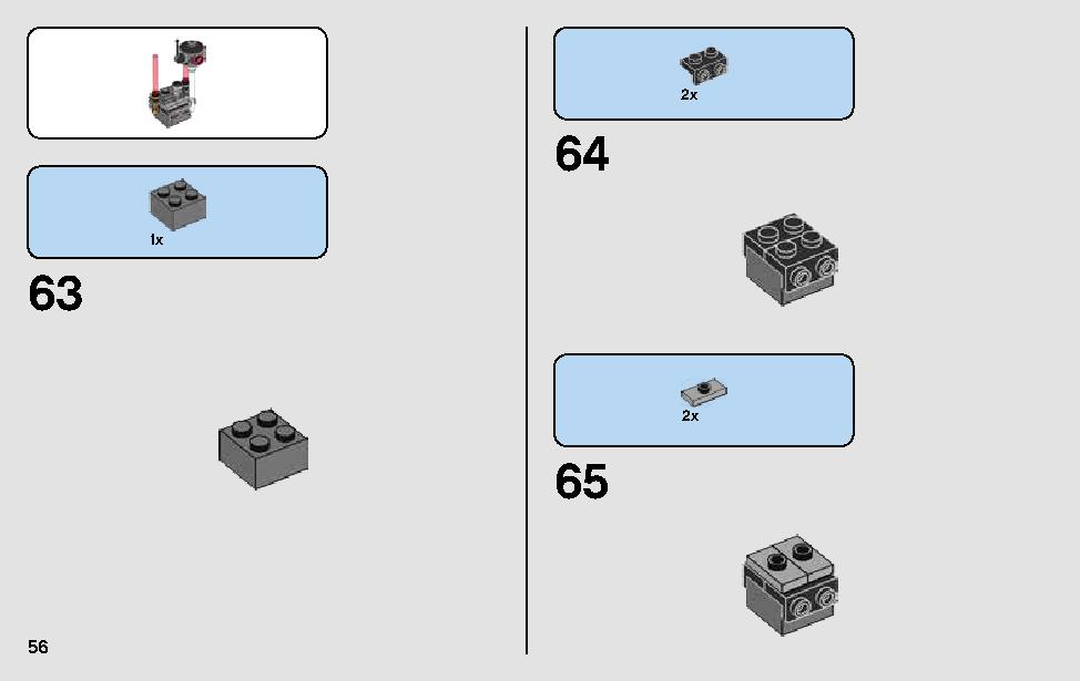 Darth Vader Transformation 75183 LEGO information LEGO instructions 56 page