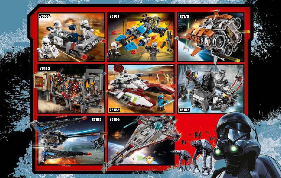 Darth Vader Transformation 75183 LEGO information LEGO instructions 70 page