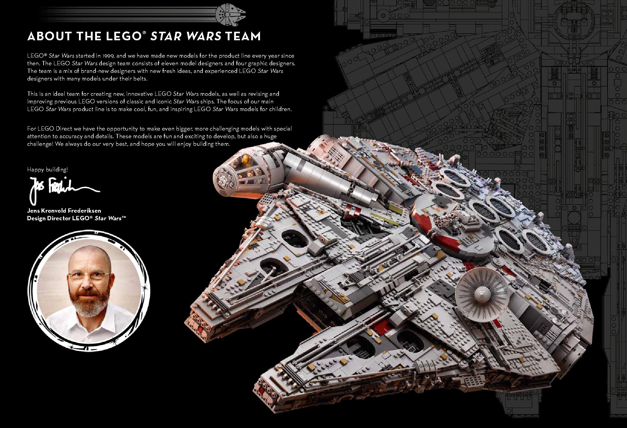 UCS Millennium Falcon 75192 LEGO information LEGO instructions 3 page