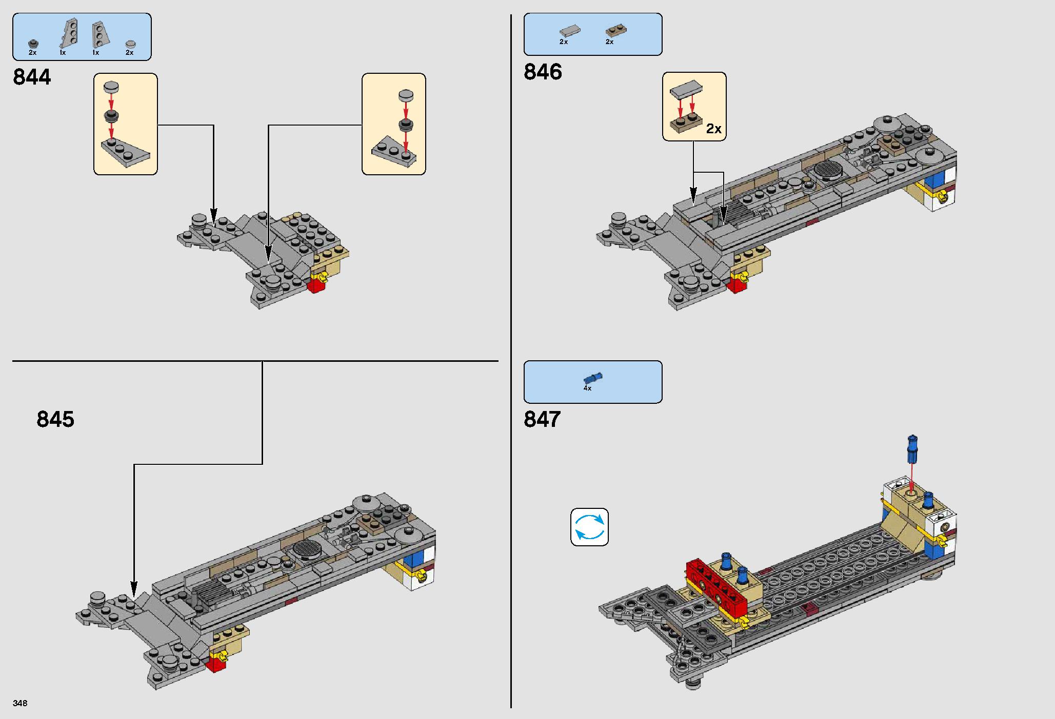 UCS Millennium Falcon 75192 LEGO information LEGO instructions 348 page
