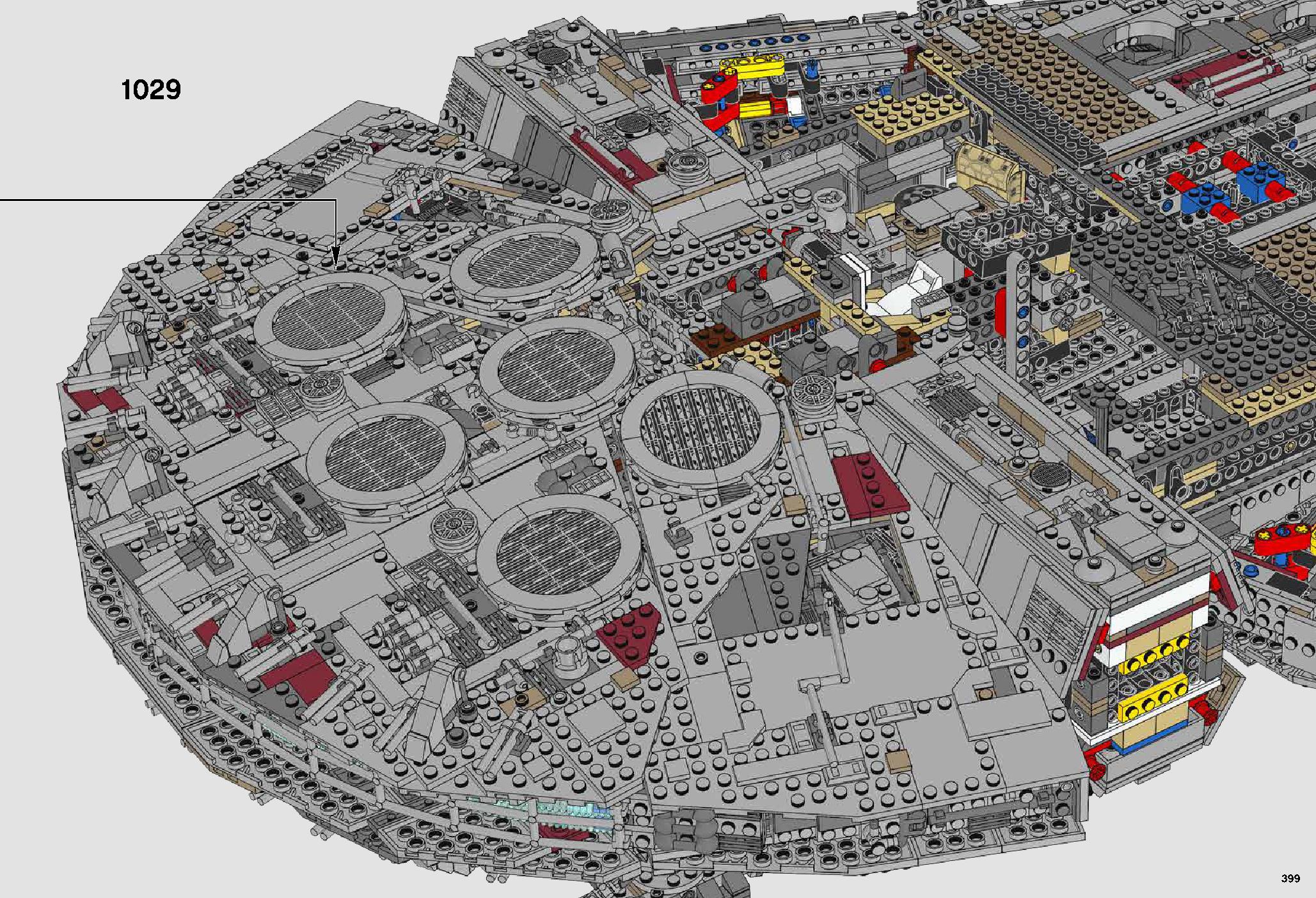 UCS Millennium Falcon 75192 LEGO information LEGO instructions 399 page