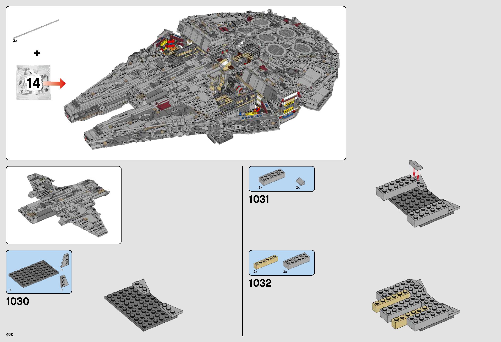 UCS Millennium Falcon 75192 LEGO information LEGO instructions 400 page