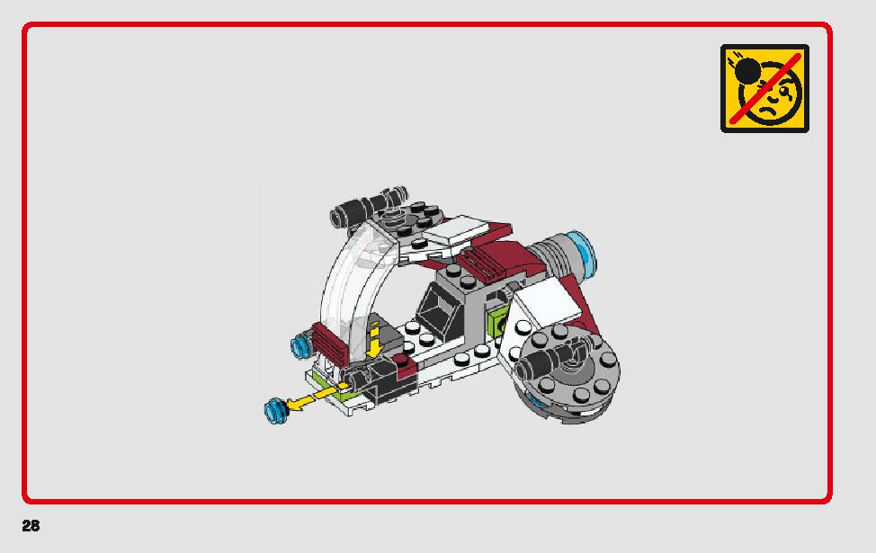 Jedi and Clone Troopers Battle Pack 75206 LEGO information LEGO instructions 28 page