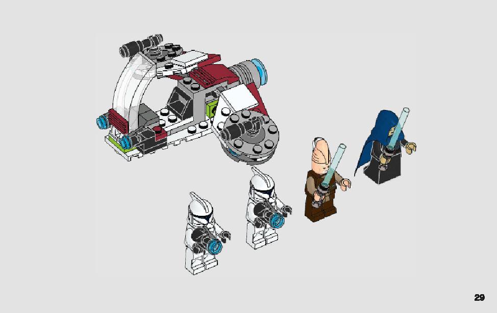 Jedi and Clone Troopers Battle Pack 75206 LEGO information LEGO instructions 29 page