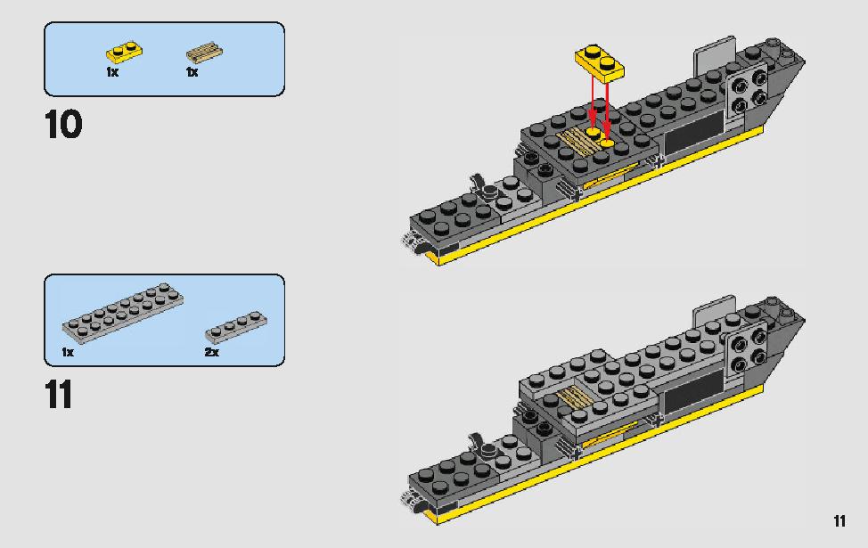 Anakin's Jedi Starfighter 75214 LEGO information LEGO instructions 11 page