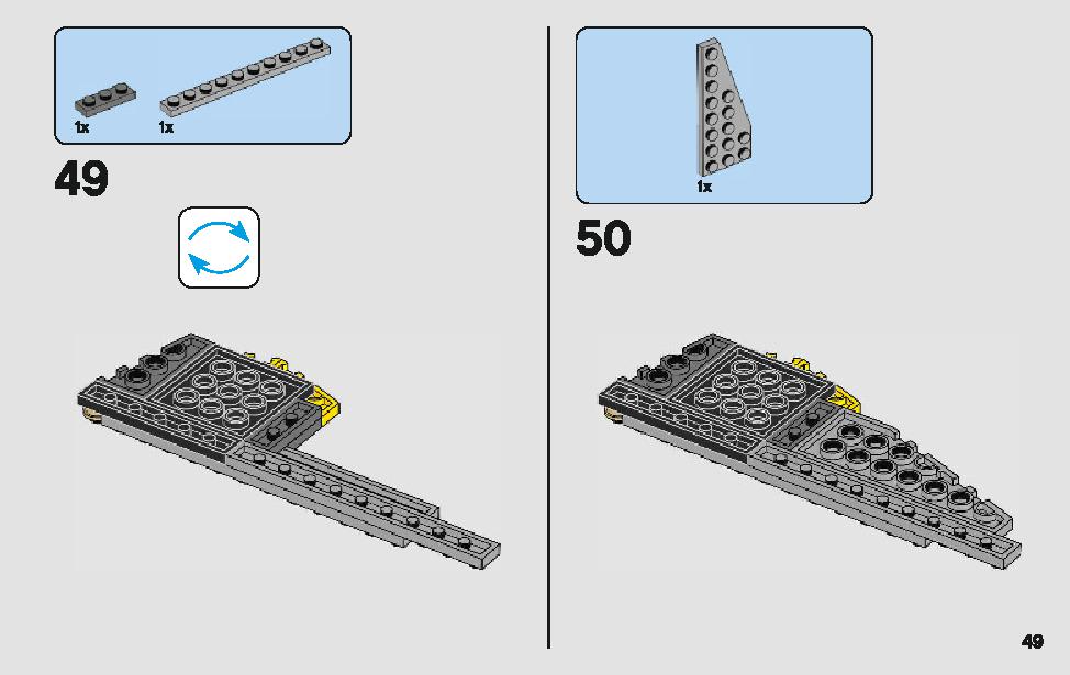 Anakin's Jedi Starfighter 75214 LEGO information LEGO instructions 49 page