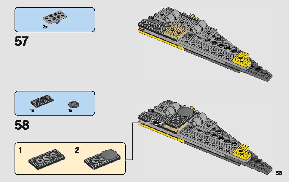 Anakin's Jedi Starfighter 75214 LEGO information LEGO instructions 53 page